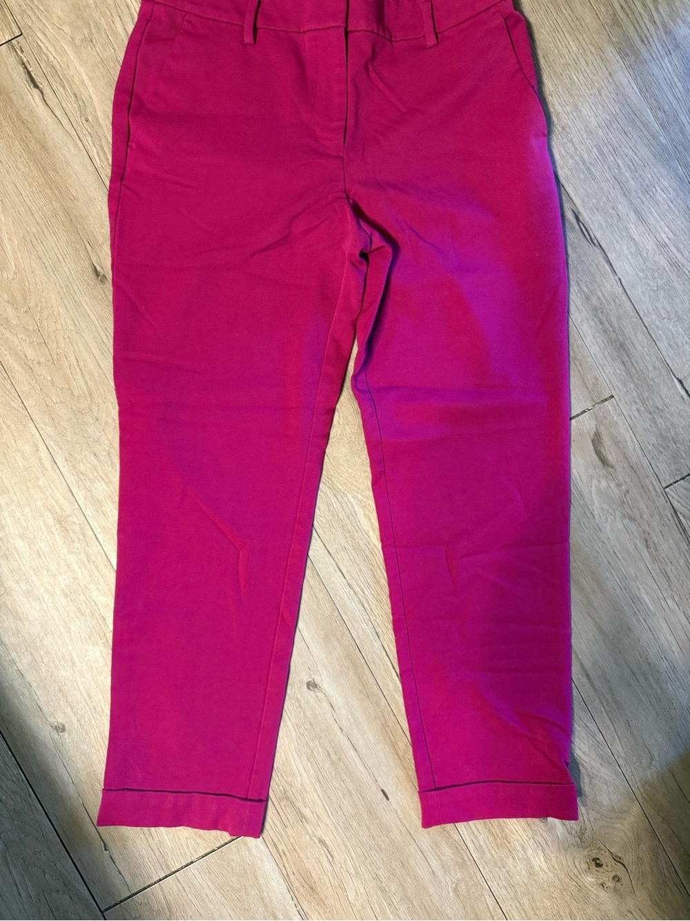 LOFT Girls Bright Fuchsia Chinos